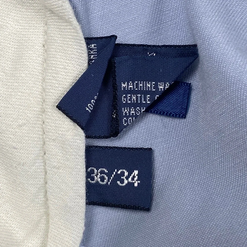 Polo Ralph Lauren Classic Fit Chino Pants Mens 36x34 Light Blue Cotton Casual